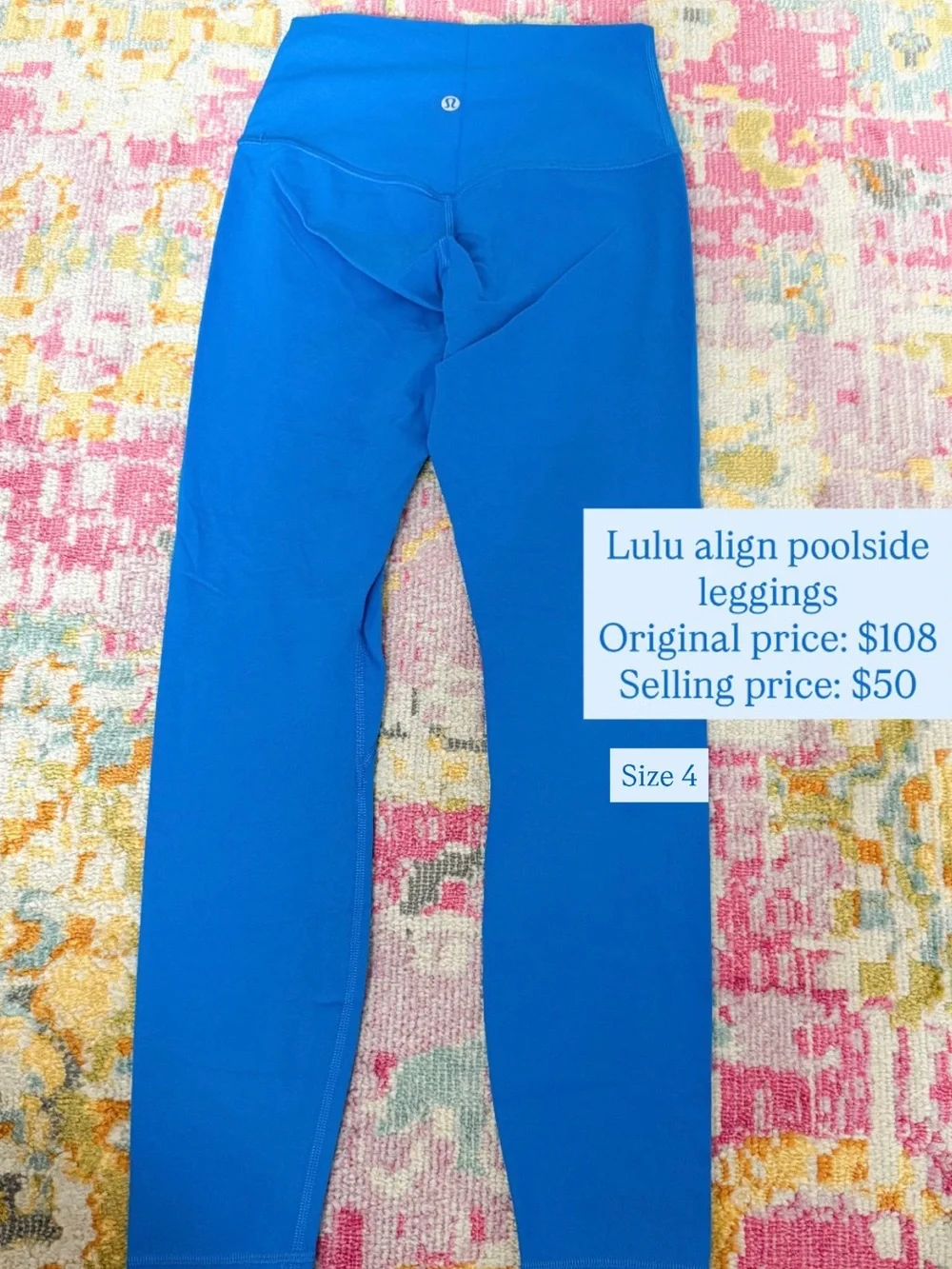 lululemon athletica Align Poolside Leggings - Bright Blue